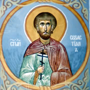 Фреска Св.Севастиан