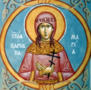 Фреска Св.цар.Мария