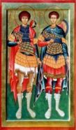 Великомученики Георгий и Димитрий Солунский